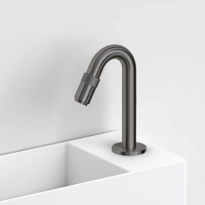 Afbeelding van Fonteinkraan Clou Freddo 9 Geborsteld Gunmetal PVD