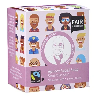 Afbeelding van Fair Squared Gezichtszeep Abrikoos Sensitive 160 gram