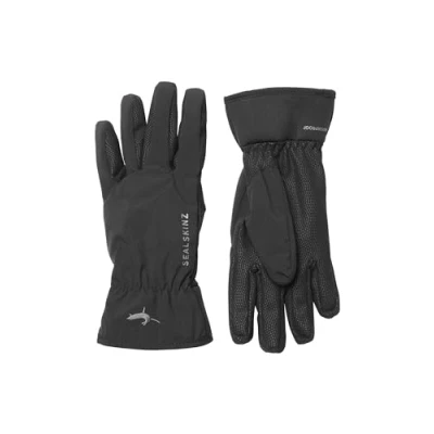 Afbeelding van SEALSKINZ Unisex waterdichte alle weersomstandigheden lichtgewicht handschoen, zwart, X Large