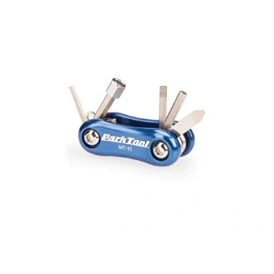 Afbeelding van Park Tool MT 10 Mini Fold Up Multi Tool, Blauw