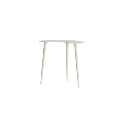 Afbeelding van Light &amp; Living Bijzettafel LINOS 53x30x48cm Wit