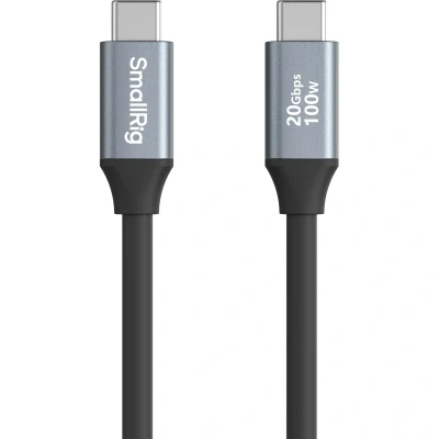 Afbeelding van SmallRig USB C (recht) naar datakabel (60cm / 23.6in) 4789 (0.60 m, 3.1), kabel