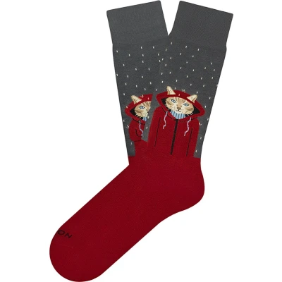 Afbeelding van Jimmy Lion casual sokken raining cat multi 41 46