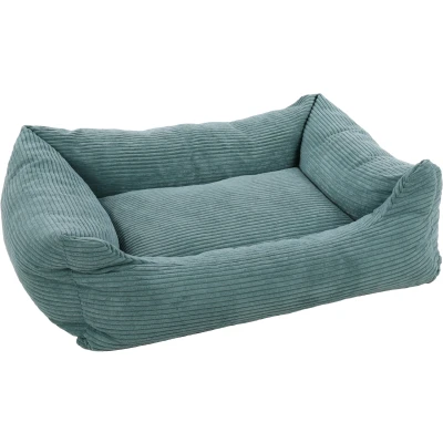 Afbeelding van &quot;Hondenmand Velluto Rechthoekig Blauw Kwaliteitsvolle slaapplek&quot; / 100cm x 80cm 25cm I Ligvlak 57 40cm