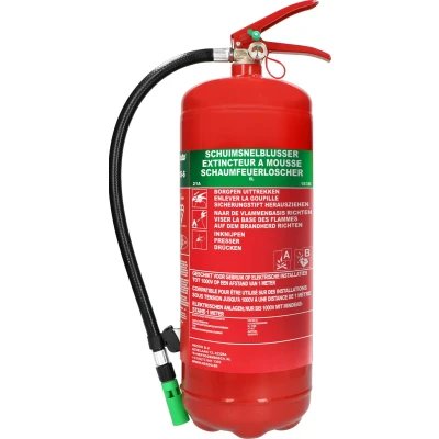 Afbeelding van Alecto ABS6 Schuim brandblusser 6 liter Red