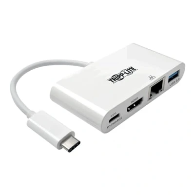 Afbeelding van Tripp Lite U444 06N H4GU C video kabel adapter USB + A HDMI Wit