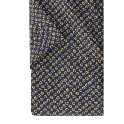 Afbeelding van Casa Moda overhemd heren normale fit donkerblauw geprint