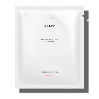 Afbeelding van Klapp Triple Action Soothing Sheet Mask Set Pcs
