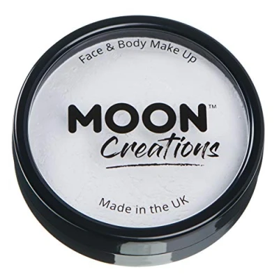 Afbeelding van Moon Creations Professionele watergeactiveerde gezichtsverf Wit