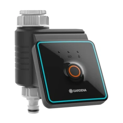 Afbeelding van Gardena Besproeiingscomputer met Bluetooth® app: Automatische besproeiing voor tuin en balkon, via app configureerbaar, besproeiingscycli in 3 tijdschema&#039;s, bereik van 10 m (01889 20)