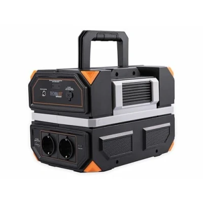 Afbeelding van Technaxx TX 202 Draagbare Powerstation Zonne Generator 6x USB 600W 230V Stopcontact AC/DC/USB/USB C