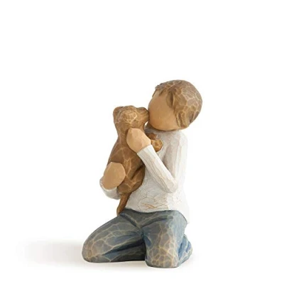 Afbeelding van Willow Tree Vriendelijkheid Jongen Beeldje