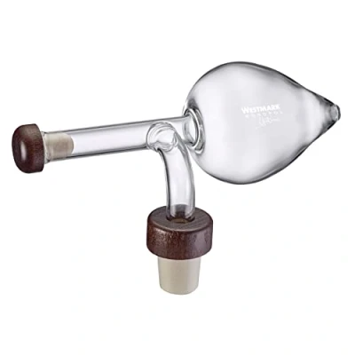 Afbeelding van Westmark Portioneerder, inhoud: 60 ml, voor sterke drank, azijn of olie, luchtdicht, glas/kunststof/hout, gourmet, transparant/bruin, 99053380