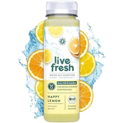 Afbeelding van Happy Lemon BIO Infused Water 6 x 250ml