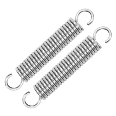 Afbeelding van GUNGY Trekveren met haak, roestvrij staal, trekveer, spanveer, 100 mm, buitendiameter 18 draaddiameter 2,9 maximale trekkracht 24 kg, x 2 stuks