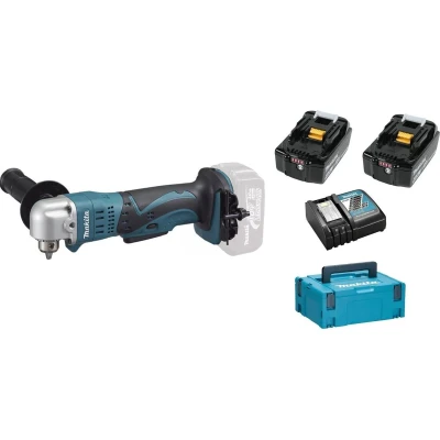 Afbeelding van Makita DDA350RMJ 18V Li Ion Accu Haakse Boor /schroefmachine Set (2x 4.0Ah Accu) In Mbox