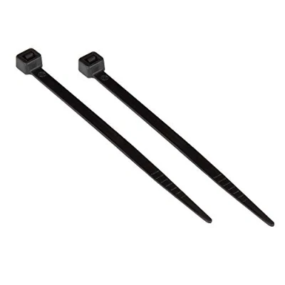 Afbeelding van Good Connections® Kabelbinders 150 mm x 3,6 set van 100 stuks zwart, UL, uv bestendig, weerbestendig voor buiten, 40 C tot +85