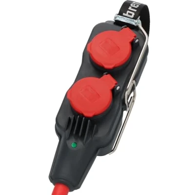 Afbeelding van Brennenstuhl Professional stekkerblok/verdeelstekkerdoos 4 voudig (bouwplaatsgebruik en permanent buitengebruik, IP54)