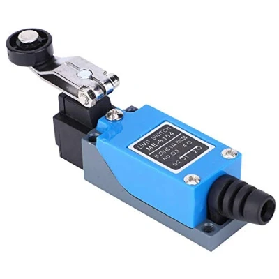 Afbeelding van ME 8104 eindschakelaar, 250 V AC 115 DC instelbare rolhendel, microschakelaar 50 60 Hz 12 x 4 2,7 cm