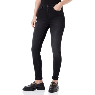 Afbeelding van ONLY Onlforever HIGH Jeans Skinny Fit, Dames, Maat: XSx30, Washed black