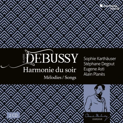 Afbeelding van Sophie Kartauser Stephane Degout Eu Debussy Songs (2 CD)