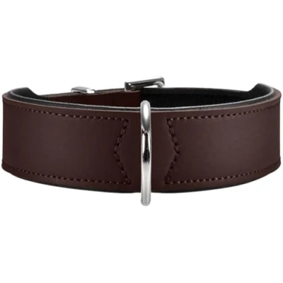 Afbeelding van Hunter halsband, 51 58,5 cm, 3,9 cm ancho, Bruin