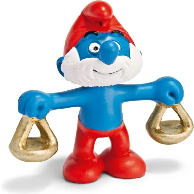 Afbeelding van Schleich Weegschaal smurf 20726