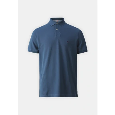 Afbeelding van Tommy Hilfiger Regular Poloshirt, Heren, Maat: XS, Aegean sea