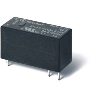 Afbeelding van Finder smal insteek printrelais solid state relais 1 maakcontact 3 a 240vac aansluitspanning 24vdc 41 81 7 024 8240