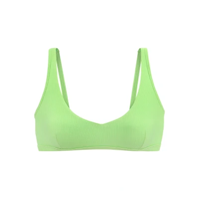 Afbeelding van Venice Beach Bustierbikinitop Lucky van geribbelde structuurstof