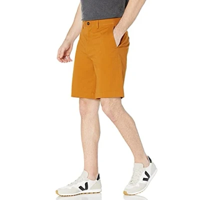 Afbeelding van Amazon Essentials Men&#039;s Korte broek met binnenbeenlengte van 23 cm en klassieke pasvorm, Notenmuskaat, 38