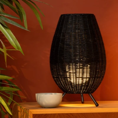 Afbeelding van Lucide COLIN Tafellamp Ø 22 cm 1xG9 Zwart