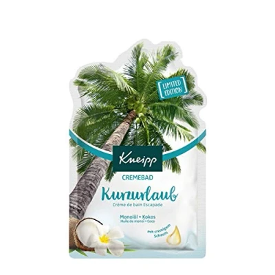 Afbeelding van Kneipp Crèmebad korte vakantie, verpakking van 12 stuks (12 x 50 ml)