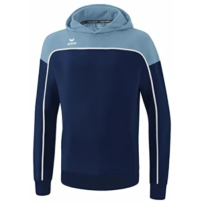 Afbeelding van CHANGE by erima sweatshirt met capuchon new navy/faded denim/wit / M