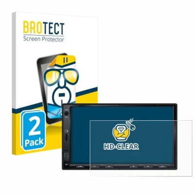 Afbeelding van BROTECT Screenprotector voor Atoto F7 WE Folie Beschermfolie transparant (2 Stuks)