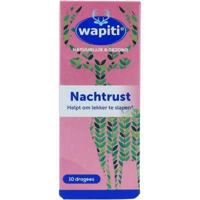 Afbeelding van Wapiti Nachtrust Dragees 10ST