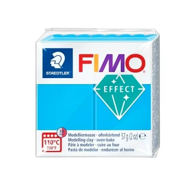Afbeelding van Fimo klei Transparant blauw Nummer 374