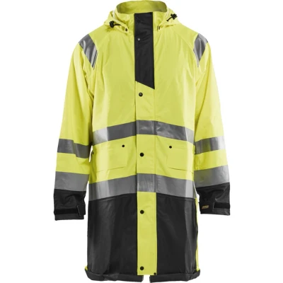 Afbeelding van Blaklader Regenjas High Vis LEVEL 1 4324 2000 Geel/Zwart XL