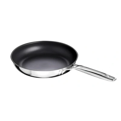 Afbeelding van Schulte Ufer Koekenpan ASTRAL met UniverSUS oppervlaktestructuur, 64456 28, roestvrij staal, 28 cm