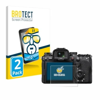 Afbeelding van BROTECT Screenprotector voor Sony Alpha 1 II (ILCE1M2B) Folie Beschermfolie transparant (2 Stuks)