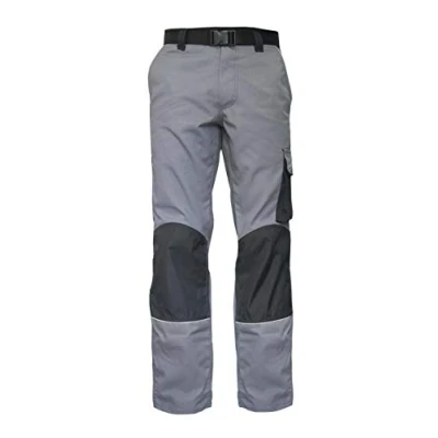 Afbeelding van Gahibre Elastische werkbroek, werkbroek met kniebeschermers, werkkleding, reflecterende maat XL