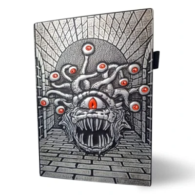 Afbeelding van Power Beast Dungeon Beholder notitieboek, Compendium, Dungeons and Dragons boek, &amp; Draken, DND, monsterhandleiding, Master&#039;s Guide, D&amp;D.