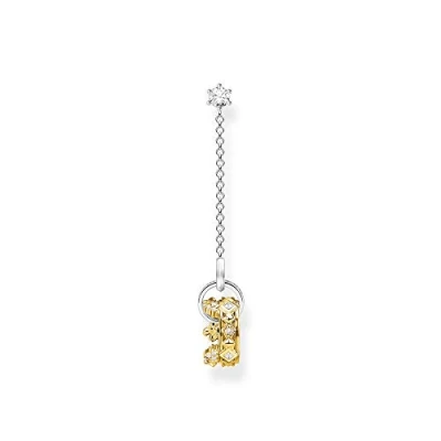 Afbeelding van Thomas Sabo Dames Enkel Oorbellen 925 Zilver Zirkonia One Size 88282906