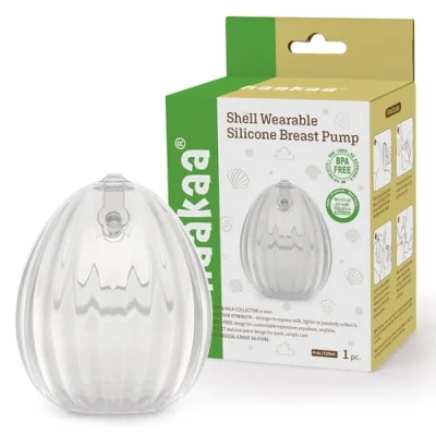Afbeelding van haakaa Draagbare siliconen borstkolf handsfree passieve moedermelkhouder voor pasgeborenen essentiële producten borstvoeding (120 ml)