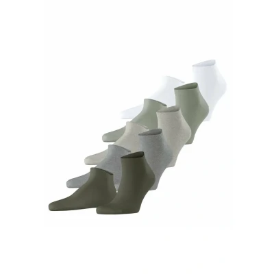 Afbeelding van Esprit Solidmix 5PACK UNI Sokken, Heren, Maat: 41 46, Green/white