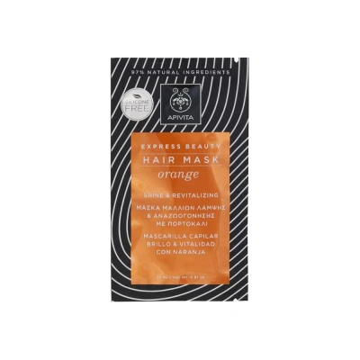 Afbeelding van Apivita Masker Hair Care Treatment Moisturizing Mask Orange