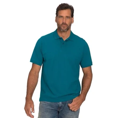 Afbeelding van JP1880 Poloshirt, Heren, Maat: Large, Ozeanblau