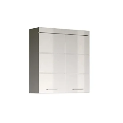 Afbeelding van Hioshop badkamerkast AmandaMandoBea mdf wit