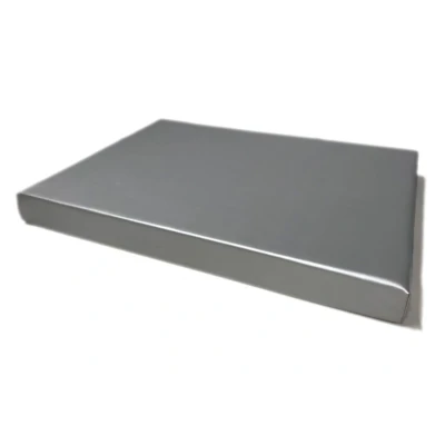 Afbeelding van Hondenmatras Leatherlook silver 150x100x10 cm