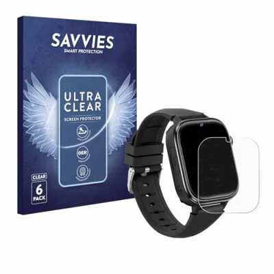 Afbeelding van Savvies (6 Stuks) Schermbeschermer voor Minilandia T40 Screen Protector Ultra Transparant